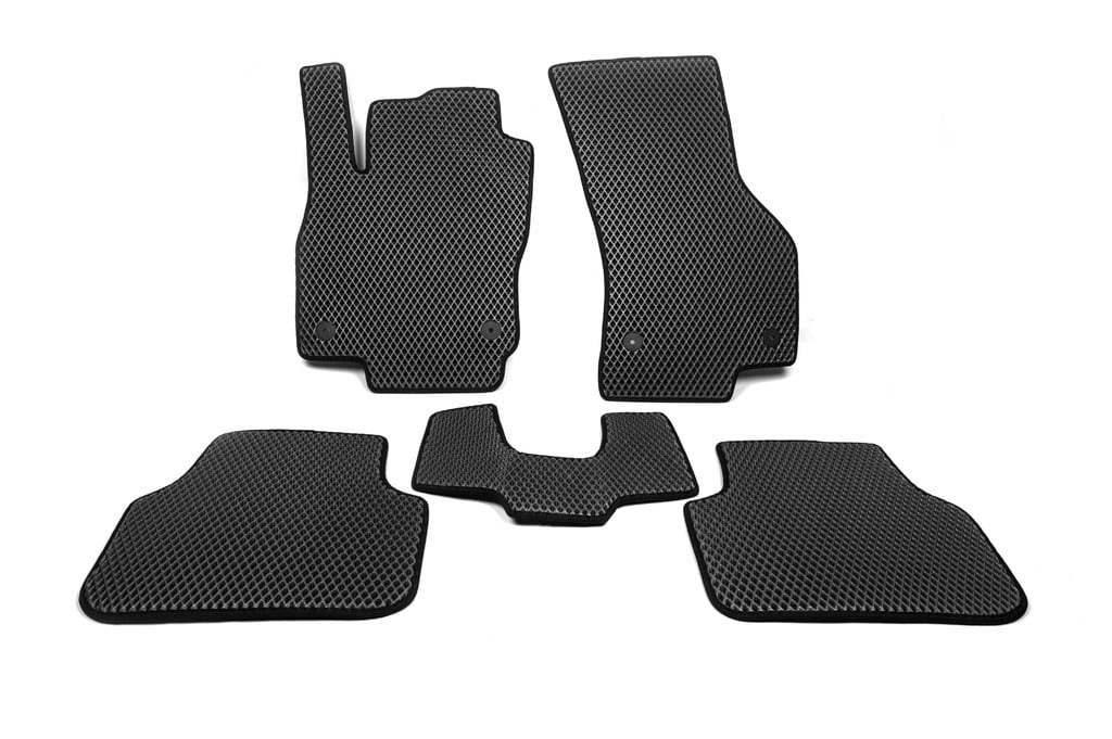 Автоковрики Digital Designs Skoda Octavia III A7 2013- 5 шт. Черный (1528757836)