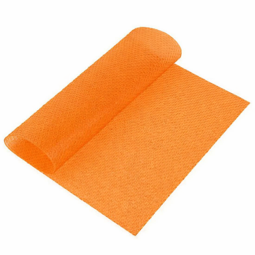 Коврики для холодильника набор 6 шт. 45х30 см Оранжевый (2912)