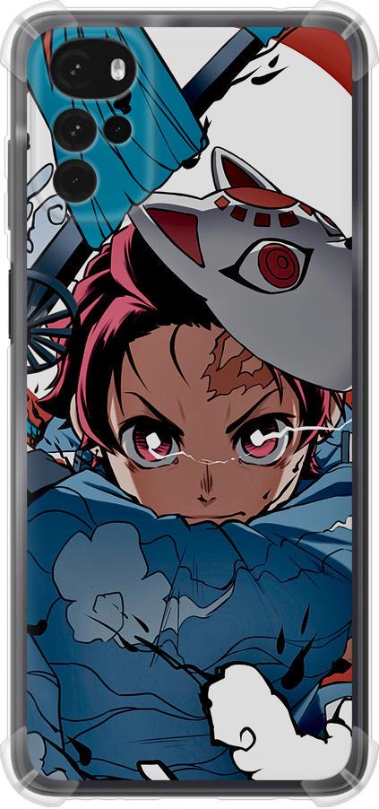 Чехол на Motorola G22 Танджиро Камадо (5574sp-2681-42517)
