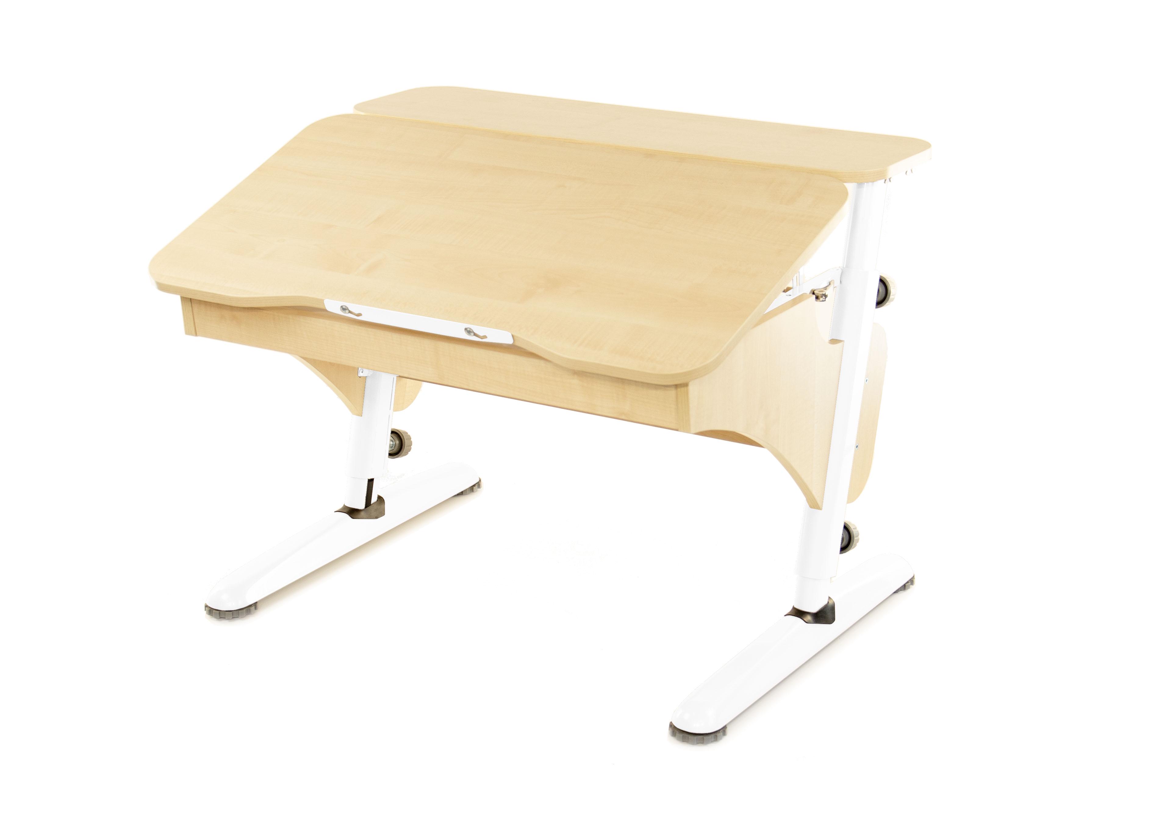 Парта детская Pondi Эргономик Клен/Белый