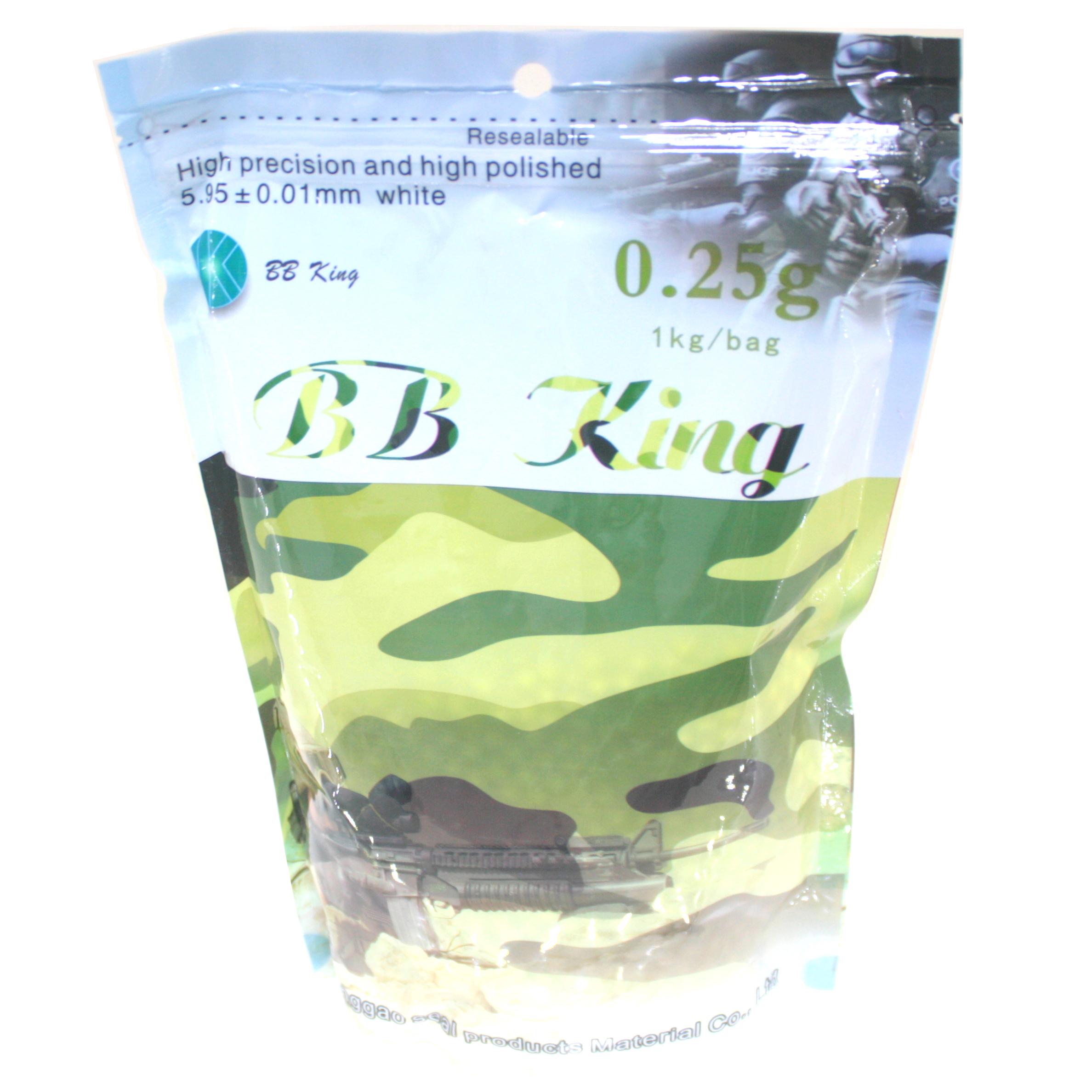 Кулі страйкбольні BB KING 0,25 г 4000 шт. (BBK-025_4K)