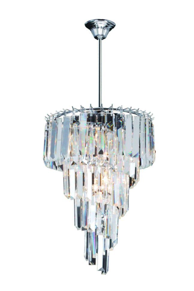 Люстра хрустальная WunderLicht K4217 42x114 см Прозрачный (K4217-46)