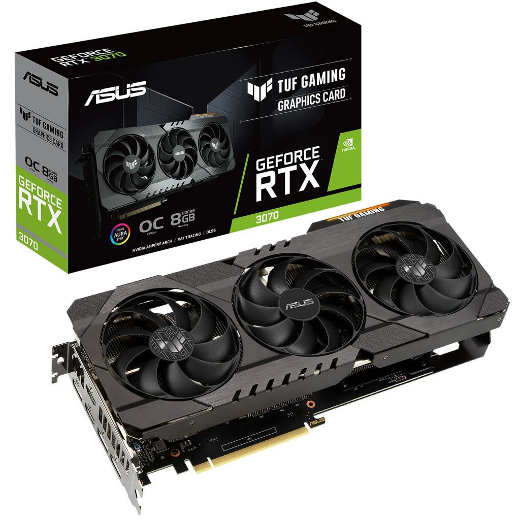 Видеокарта Asus TUF-RTX3070-O8G-V2-GAMING (53844)
