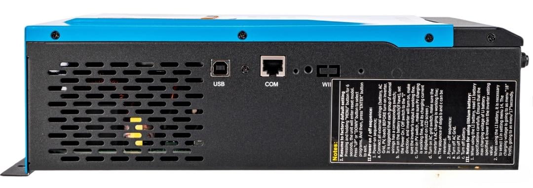 Інвертор сонячний Volt Polska ULTRA-HV 2000 12/230 V 1000/2000 W/ 60A MPPT (75V) - фото 3