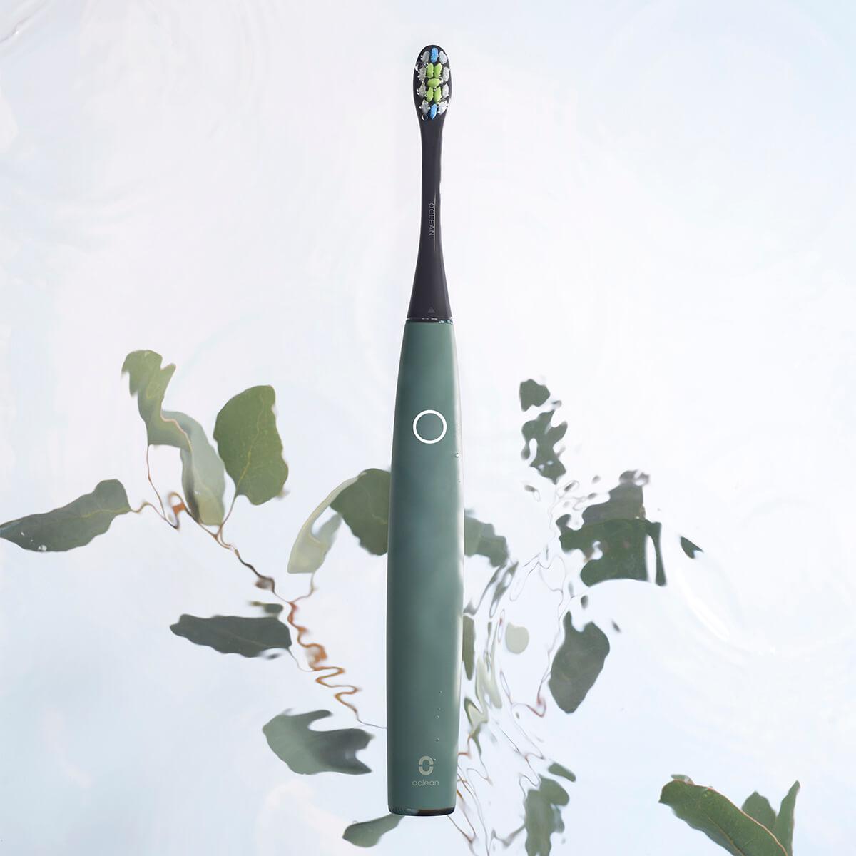 Электрическая зубная щетка Oclean Air 2 Electric Toothbrush Green - фото 3