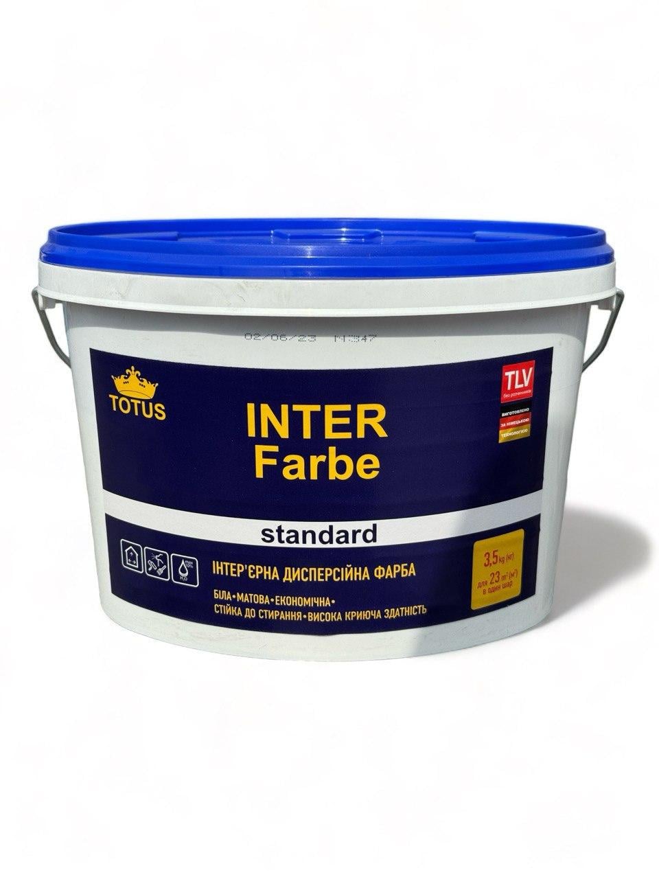 Краска интерьерная TOTUS Inter Farbe 3,5 кг (23812131)