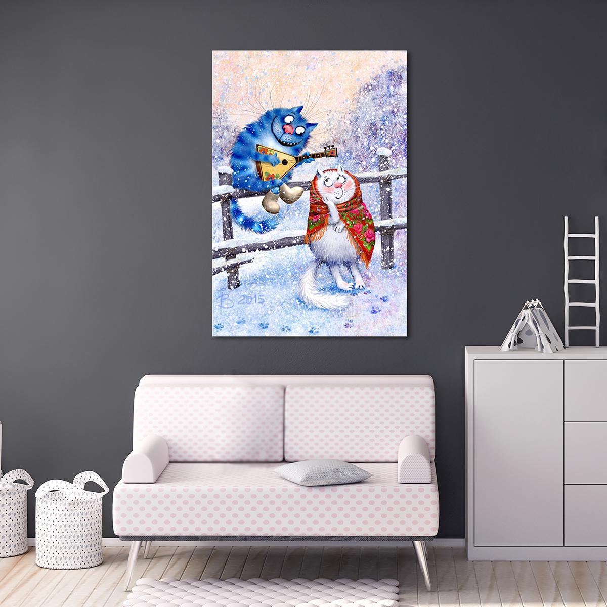 Модульная картина Частушки 1 модуль 50x75 см