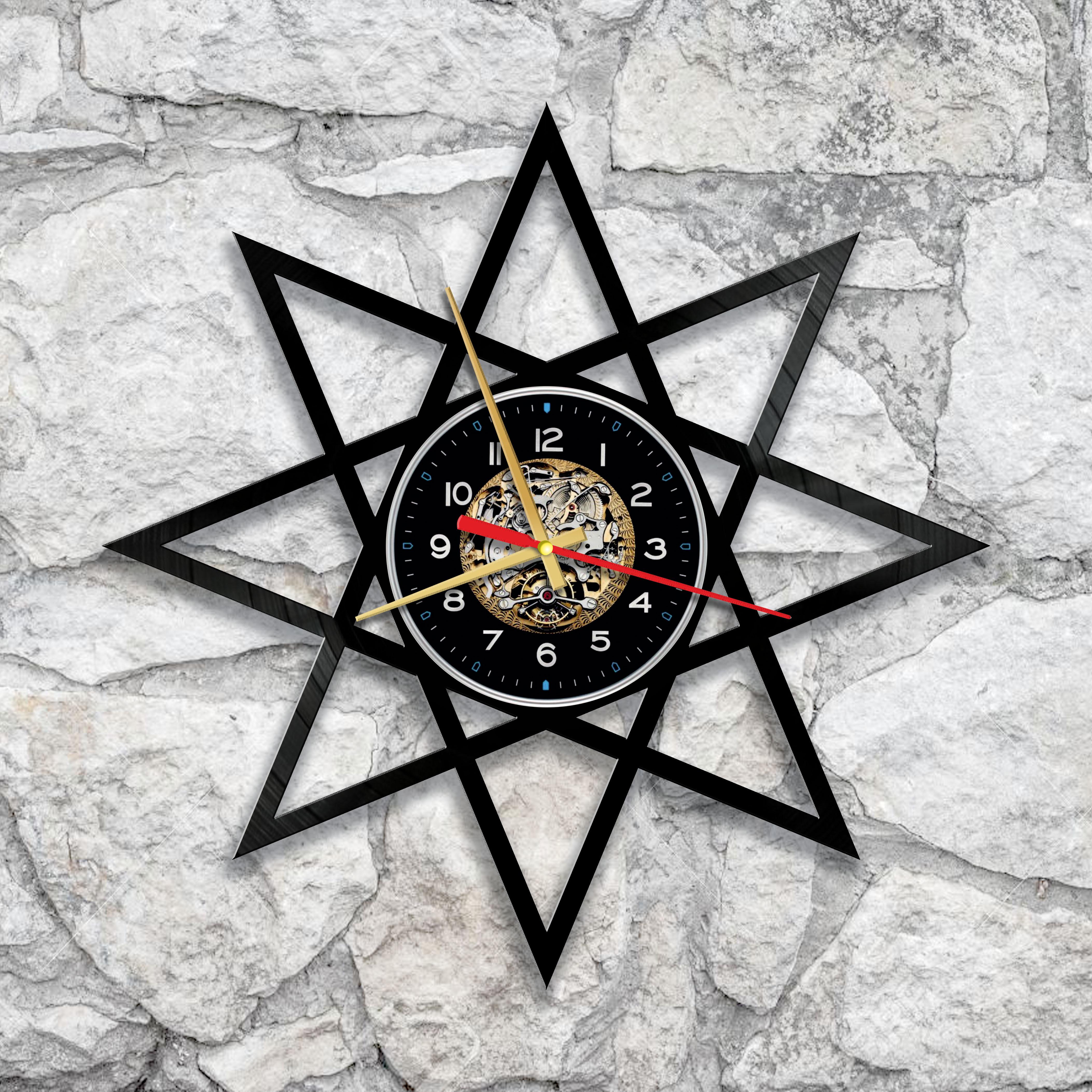 Часы настенные Звезда 3367 из виниловой пластинки