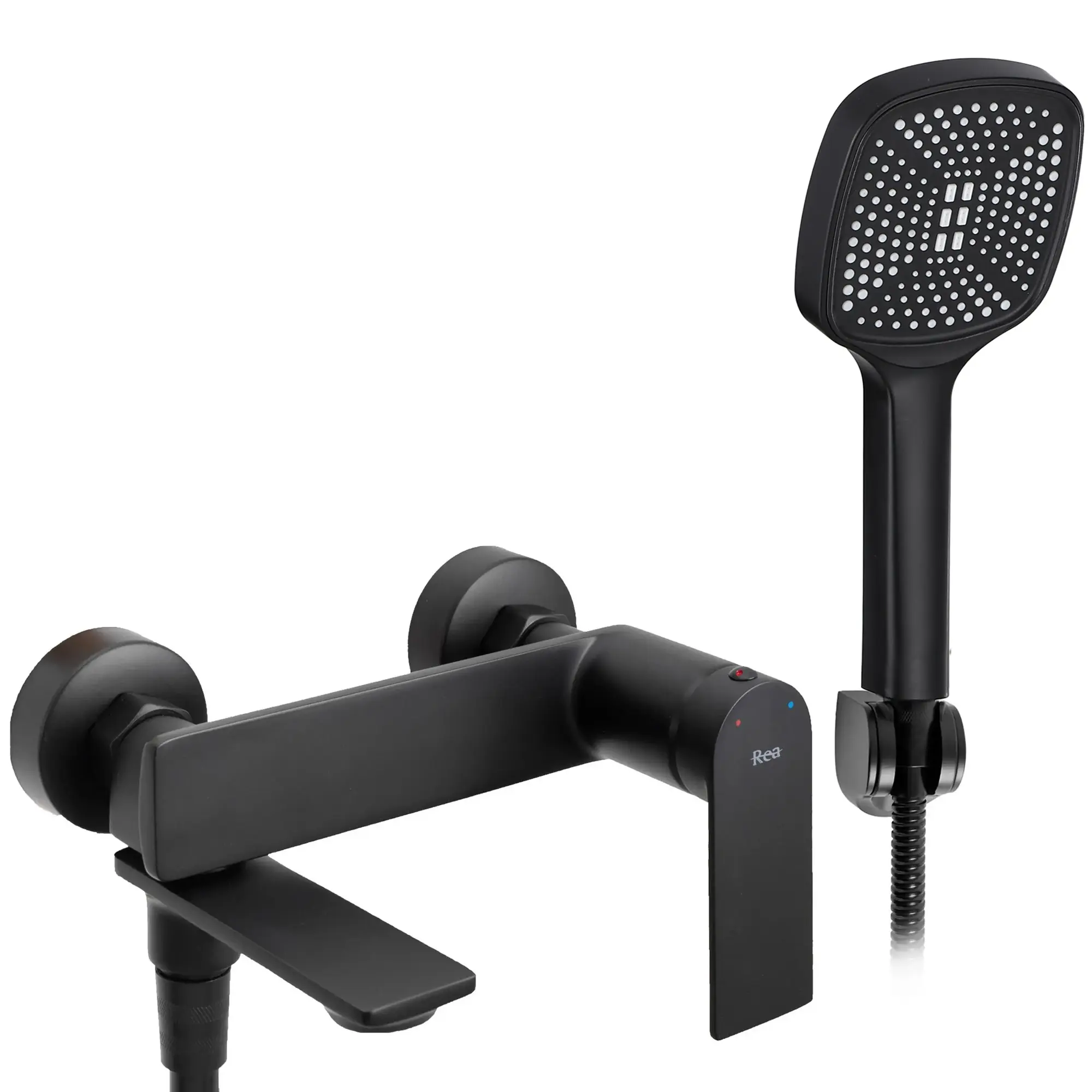 Смеситель для ванны Rea Storm однорычажный Черный матовый (REA-B9989)