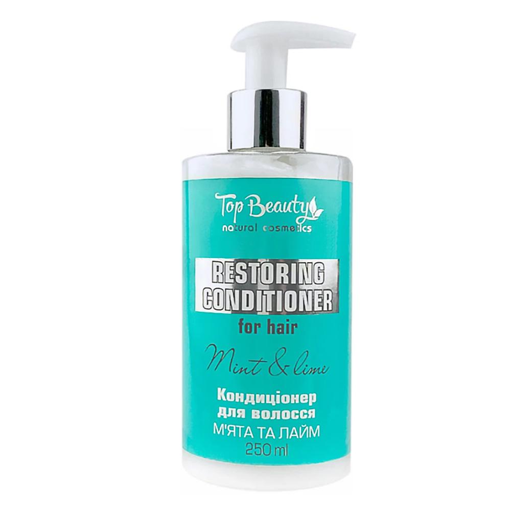 Кондиционер для восстановления волос Top Beauty Restoring Conditioner For Hair Mint&Lime 250 мл (4820169184665)