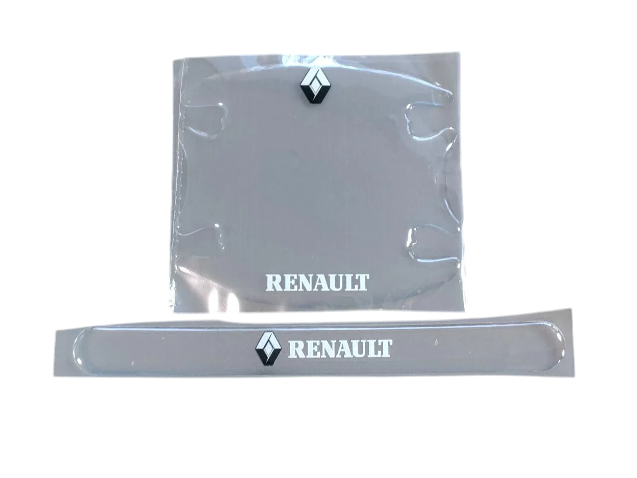 Наклейки защитные с маркой автомобиля Renault на дверные ручки и под дверные ручки Прозрачный (1992673181)