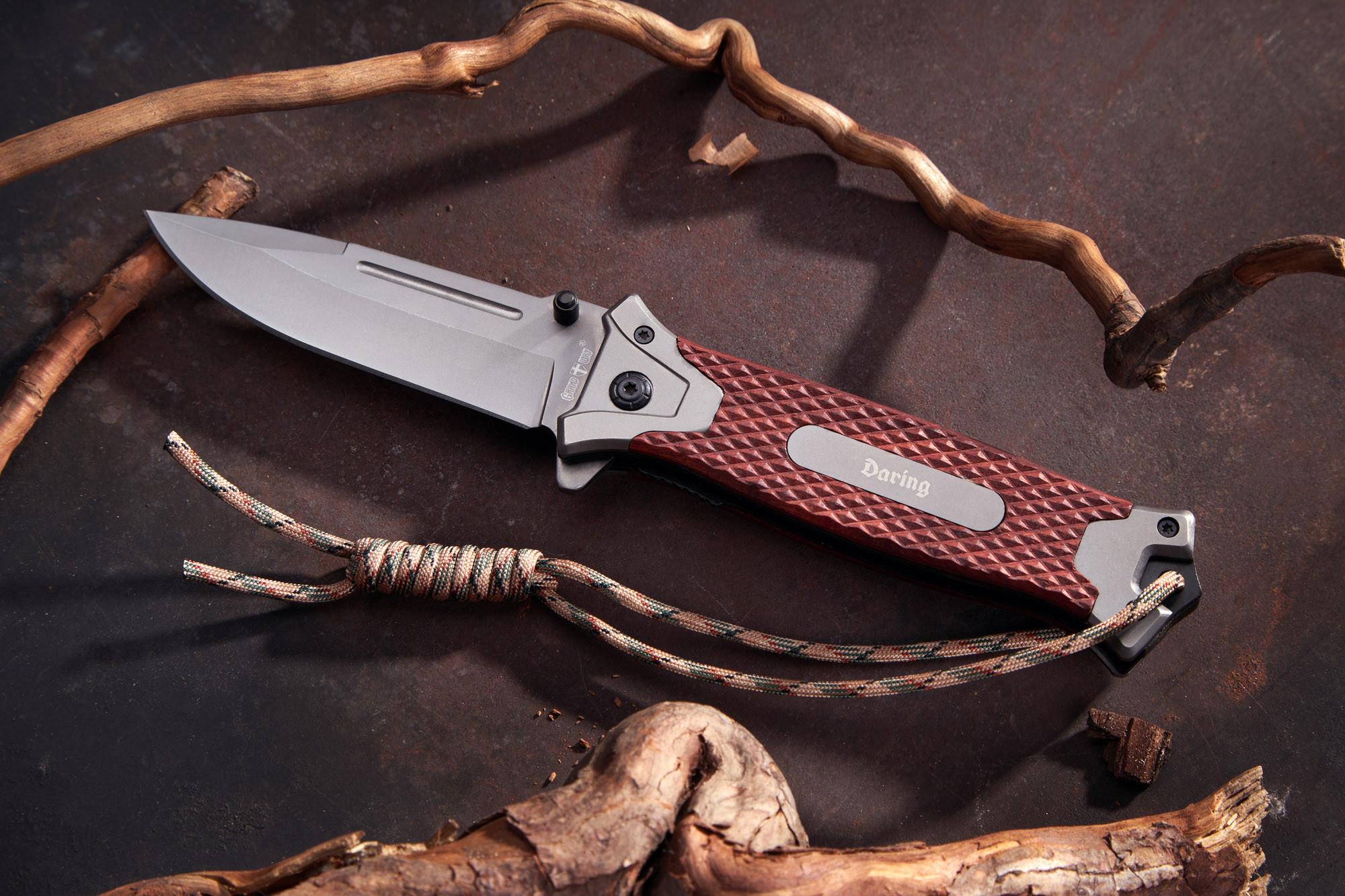 Нож складной туристический Grand Way 94 мм (6971W)