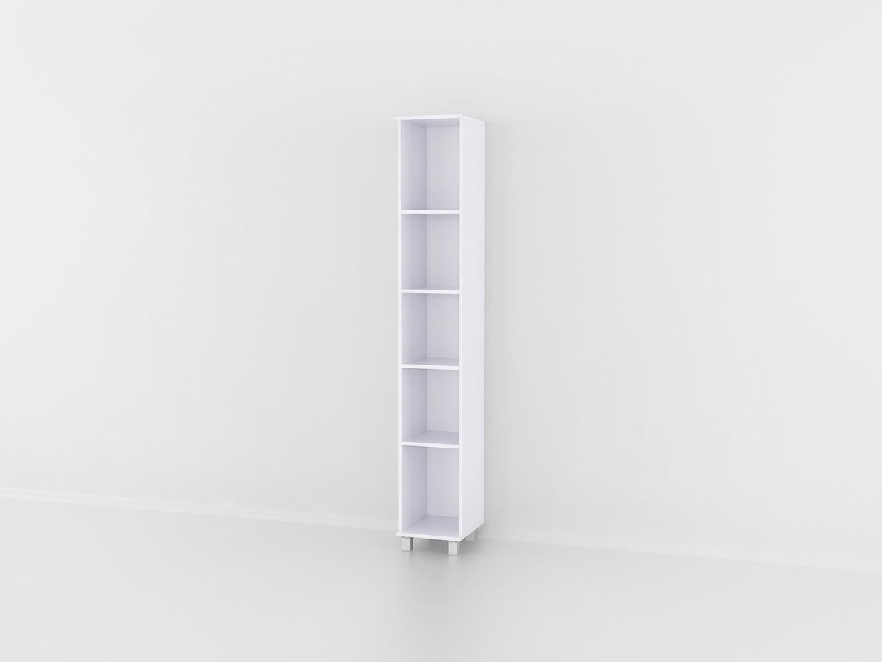 Полка для книг 300x1930x360 мм Белый