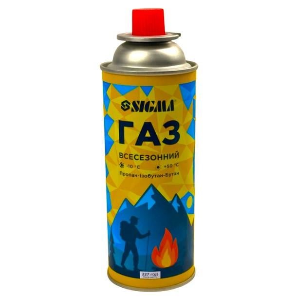 Баллон цанговый газовый Sigma картридж для туристических плит и горелок