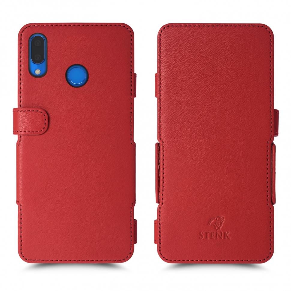 Чехол книжка Stenk Prime для Huawei Nova 3 Красный (62116)