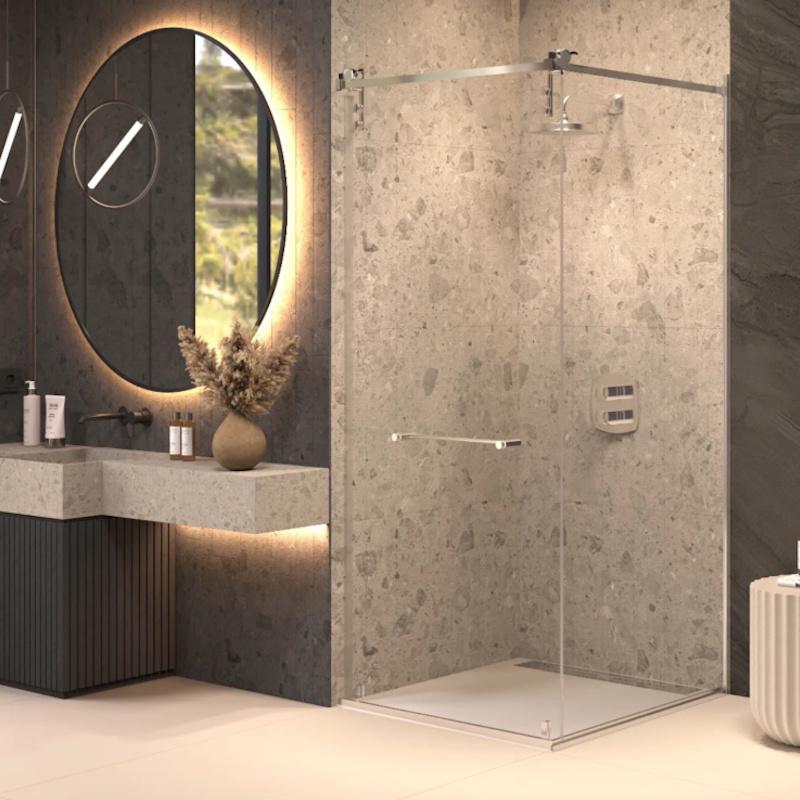 Душевая кабина WAVE GLASS Edvina 200x80x80 см стекло 8 мм без поддона (WG-EDVINA2008080) Душевая кабина WAVE GLASS Edvina 200x80x80 см стекло 8 мм без поддона (WG-EDVINA2008080)