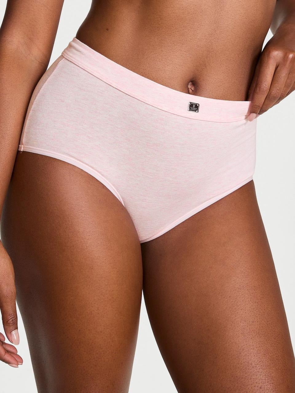 Трусики женские Victoria's Secret Logo Cotton Modern Brief S Розовый (2126439778347)