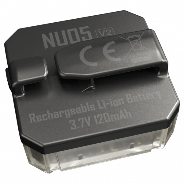 Фонарь налобный Nitecore NU05 KIT V2 с велосипедным маяком/белым и красным светом (23917968) - фото 6 Фонарь налобный Nitecore NU05 KIT V2 с велосипедным маяком/белым и красным светом (23917968) - фото 6