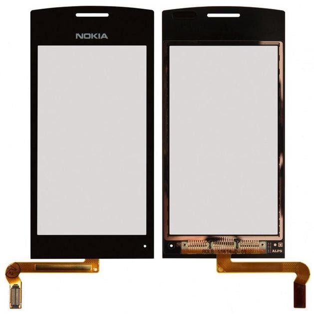 Экран Touchscreen для Nokia 500 Черный (000017896)