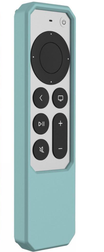 Чехол Guard Shell для пульта Apple TV 4K 2021 Siri Remote противоударный Light Blue (24125) Чехол Guard Shell для пульта Apple TV 4K 2021 Siri Remote противоударный Light Blue (24125)