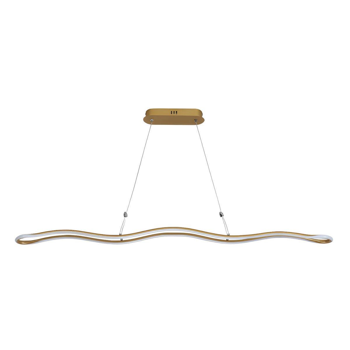 Люстра потолочная Световая Симфония LED PJ849 с пультом 100 см Coffee (718776)