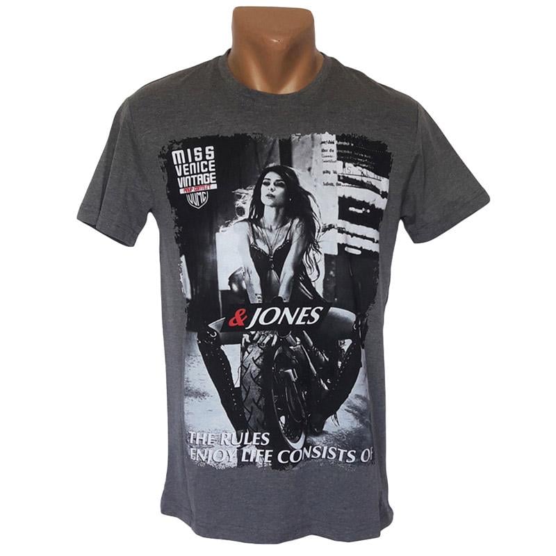 Футболка Daniel and Jones XL Серый (5345)