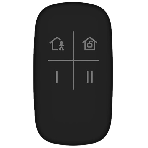 Брелок для контроля систем безопасности Hikvision DS-PKF1-WE 13.56 МГц Black (31980444)