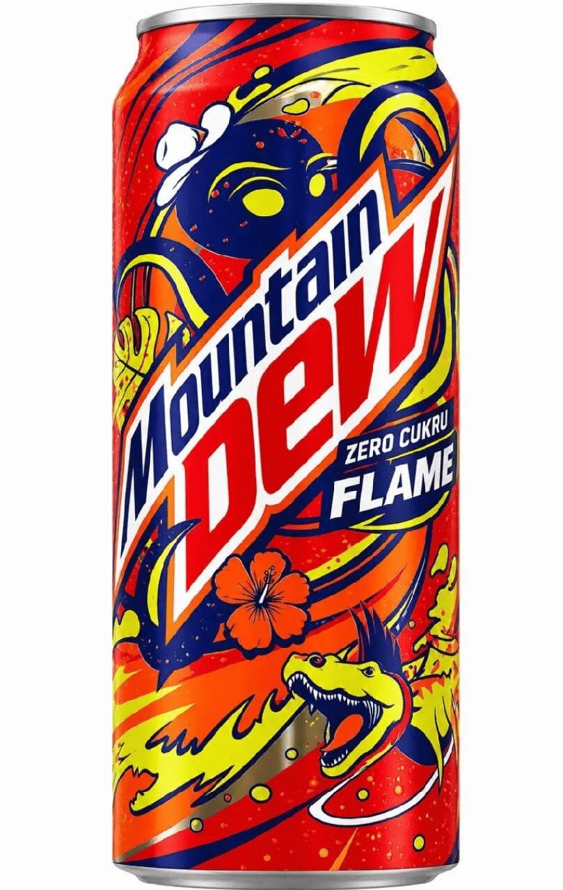 Газований напій Mountain Dew Flare Zero Sugar 500 мл (3173629678)