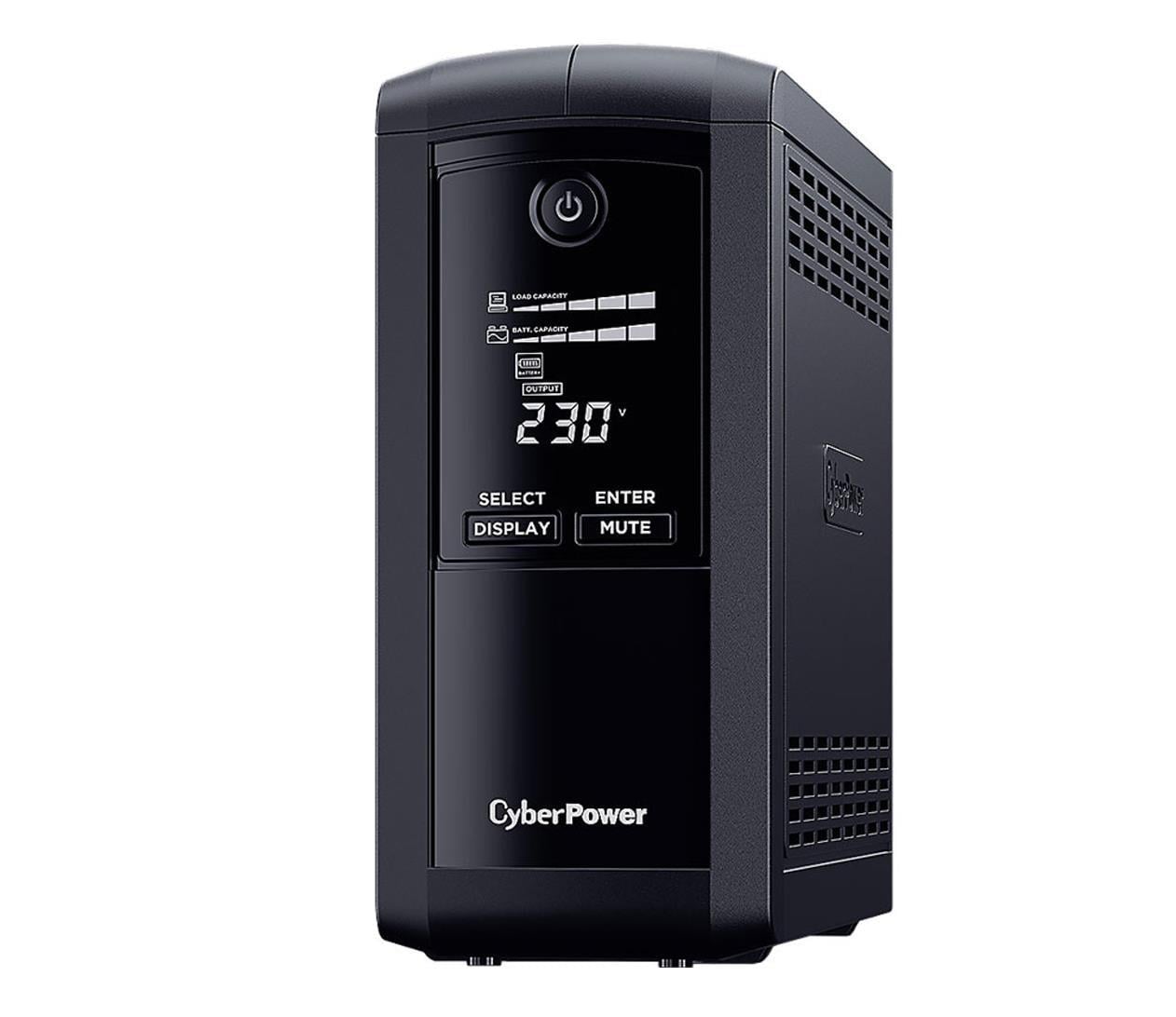 Джерело безперебійного живлення лінійно-інтерактивне CyberPower VP1000ELCD-FR (319650)