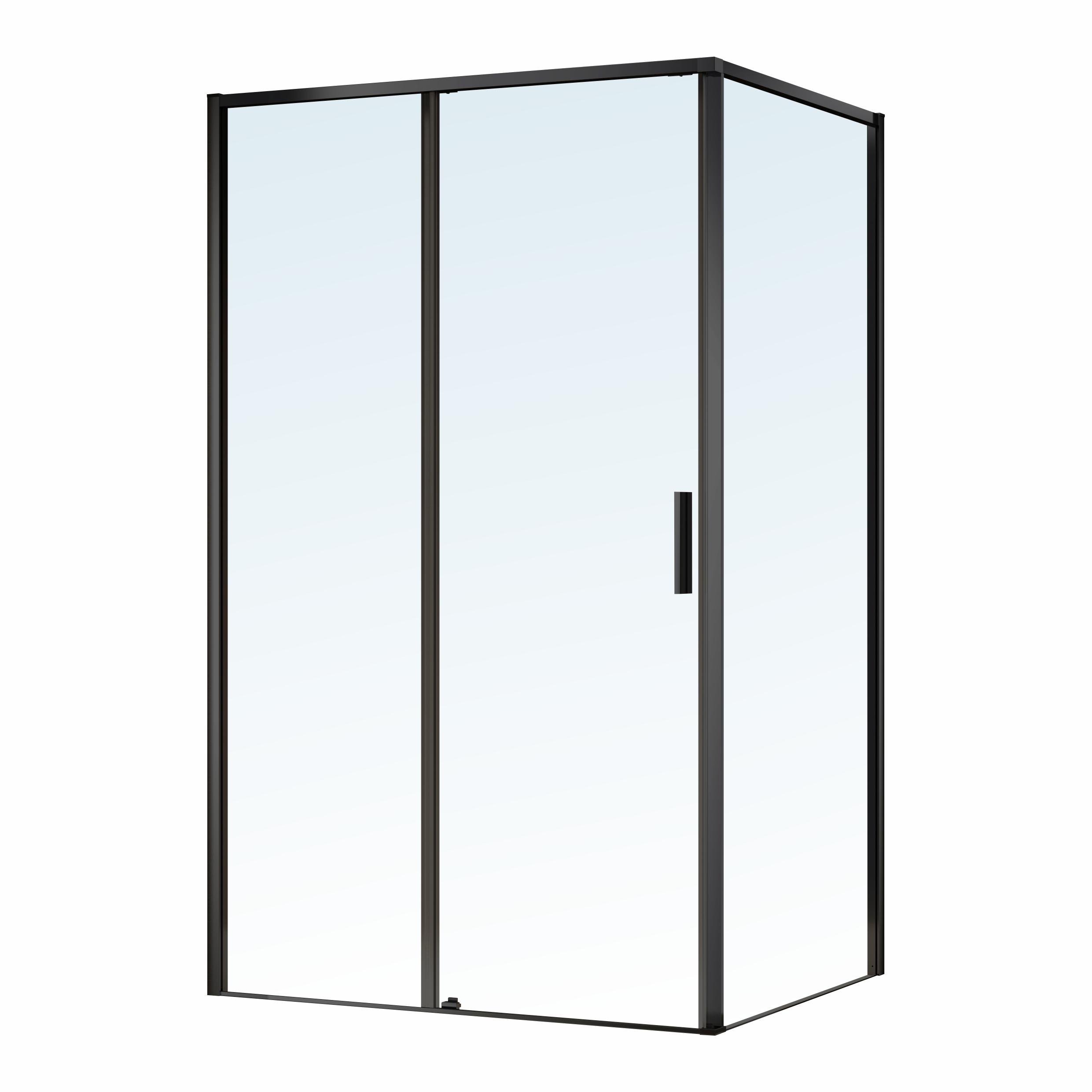 Душевая кабина Imprese Osser s6400601TR 120x80x195см профиль Черный (249521)