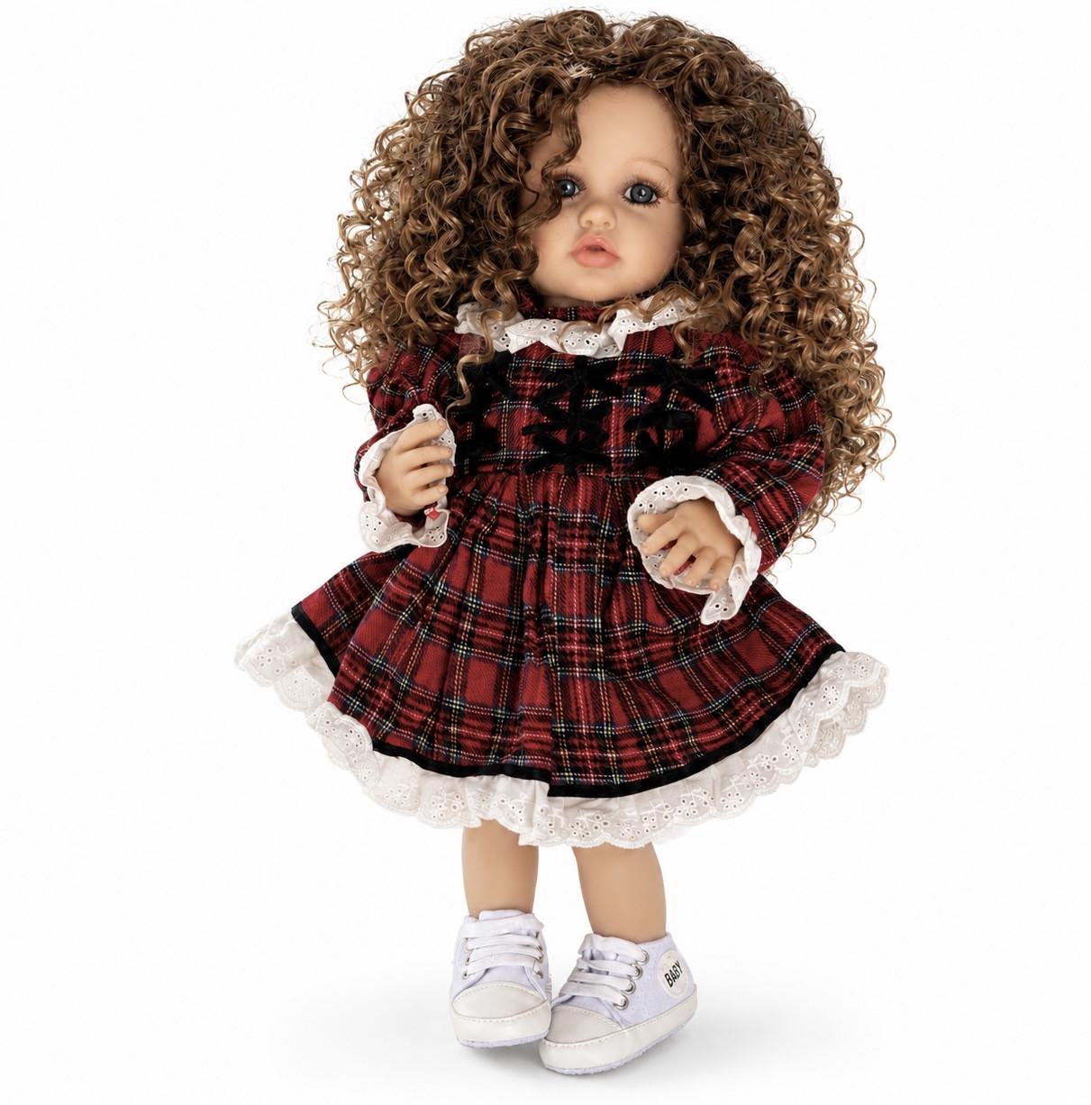 Кукла Reborn Baby реалистичная силиконовая 55 см (К0100510)