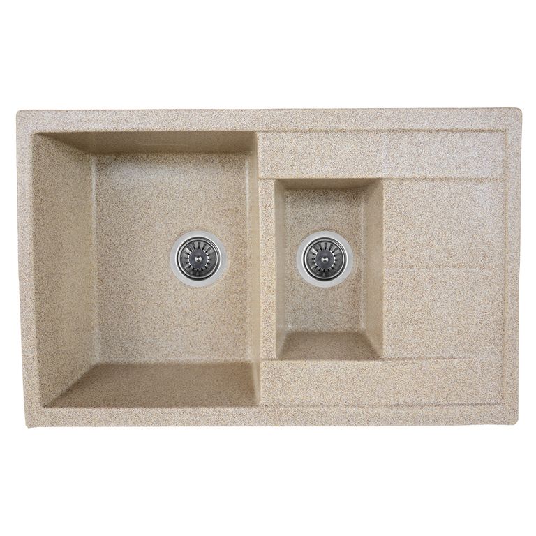 Мойка кухонная Platinum Kessan 7850 Ws Карамель (353199)