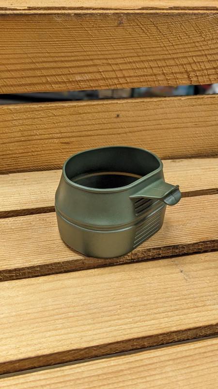 Чашка складна Mil-Tec Fold-A-Cup Faltbar Wildo 200 мл Olive (14605000-200) - фото 2