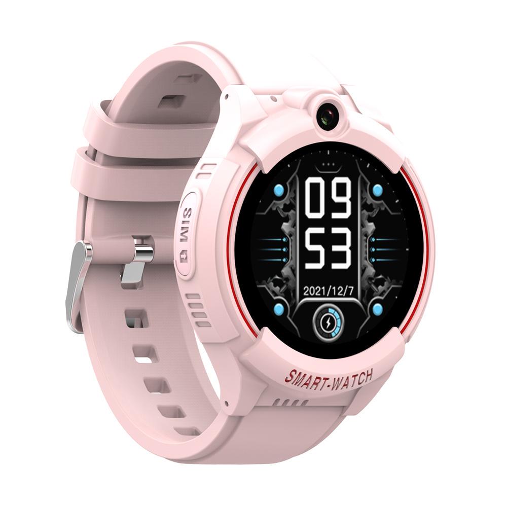Смарт-часы детские Lemfo Y05 с GPS/4G звонками/видеосвязью/прослушкой/камерой/аккумулятором 1000 mAh Розовый (8668655) - фото 3