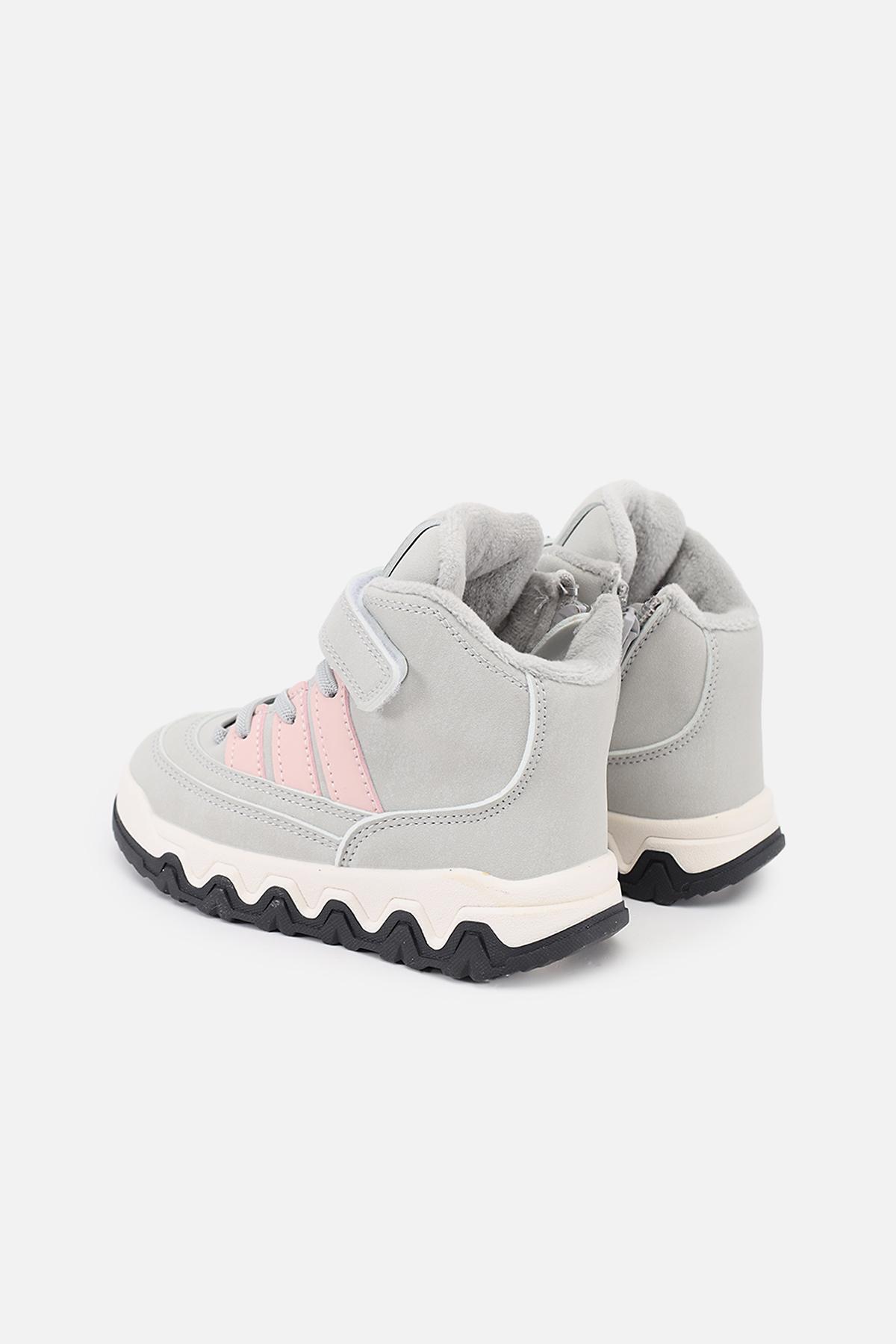 Черевики дитячі демісезонні ЦБ-00279237 для дівчинки р. 29 Світло-сірий (29086069) - фото 5