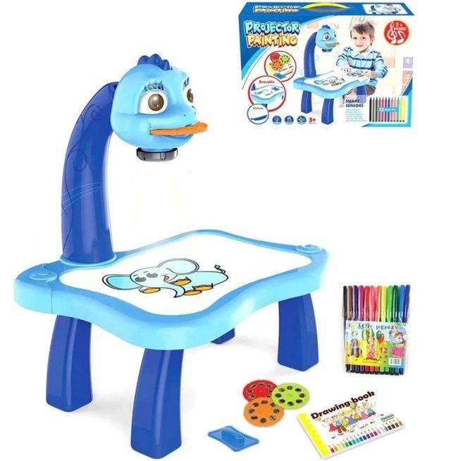 Столик с проектором для рисования YM 6556 подсветка/мелодия/проектор (154788)