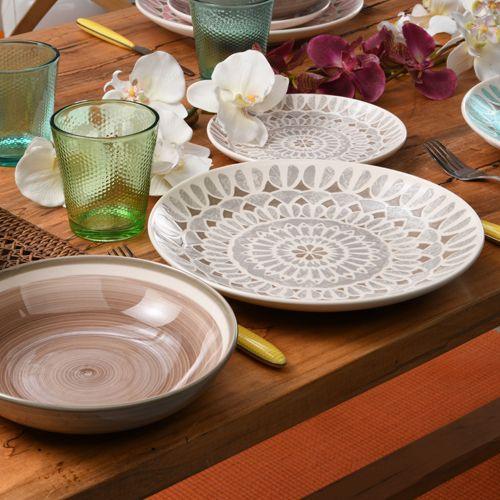 Обеденный сервиз Tognana Louise Capetown 18 пр. (LC17018М064) - фото 6