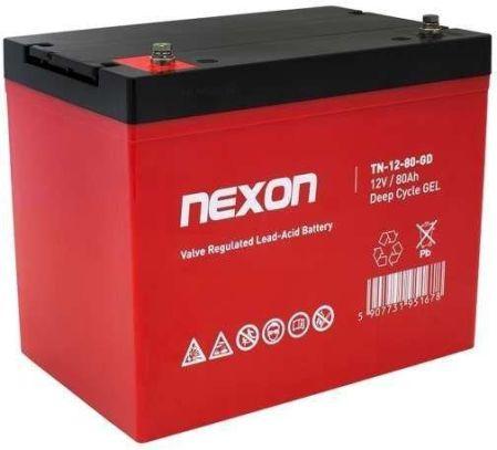 Акумулятор NEXON Tn-Gel 12V 80Ah Long Life (490308)