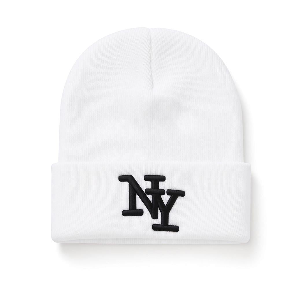 Шапка демисезонная теплая NY р. 55-60 Белый (NY-W)