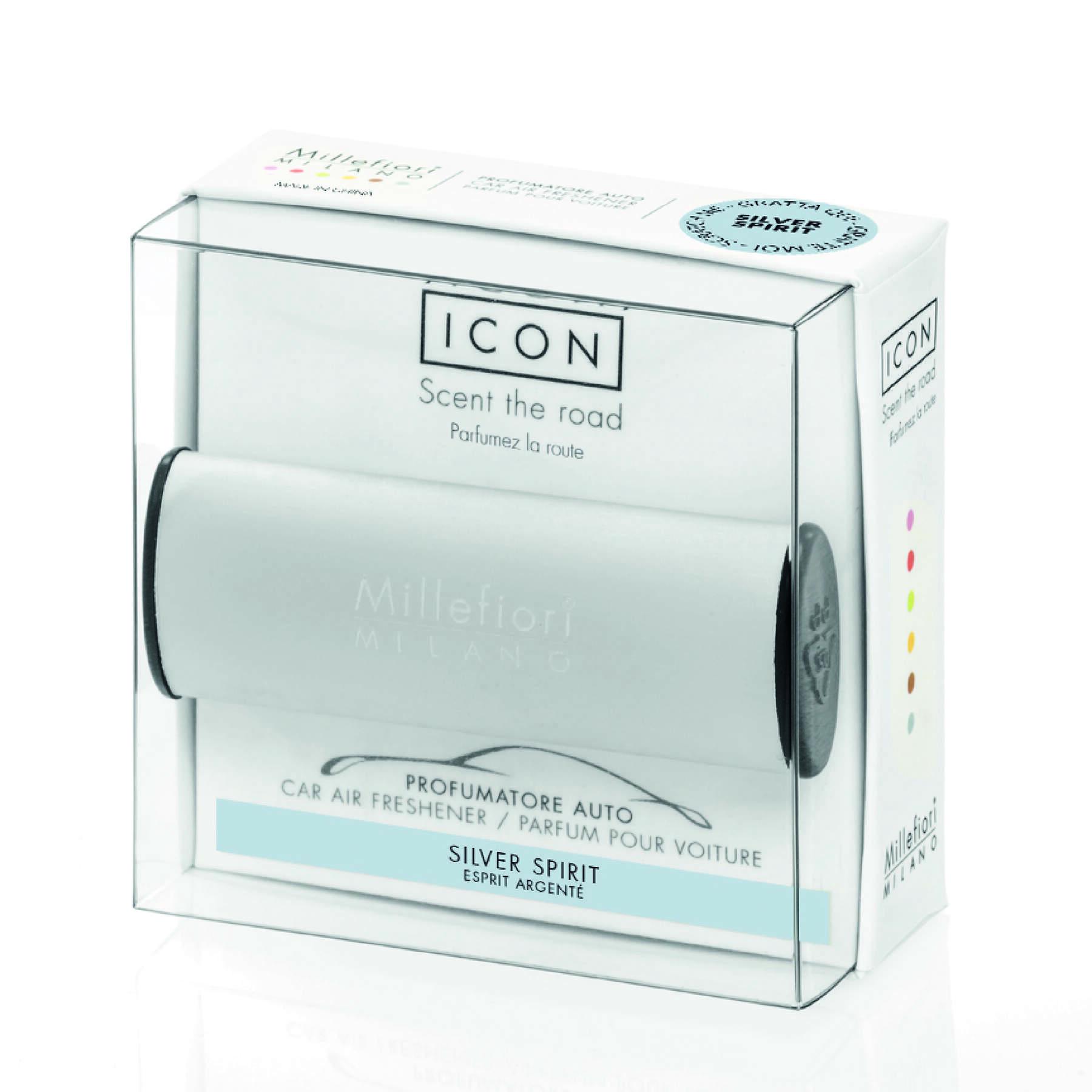 Ароматизатор автомобильный ICON Classic Silver/Silver Spirit (16CAR13)