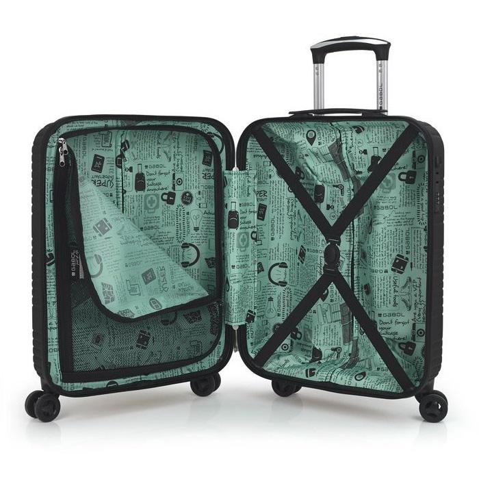 Чемодан Gabol Shock S Black (120222-001) - фото 2 Чемодан Gabol Shock S Black (120222-001) - фото 2