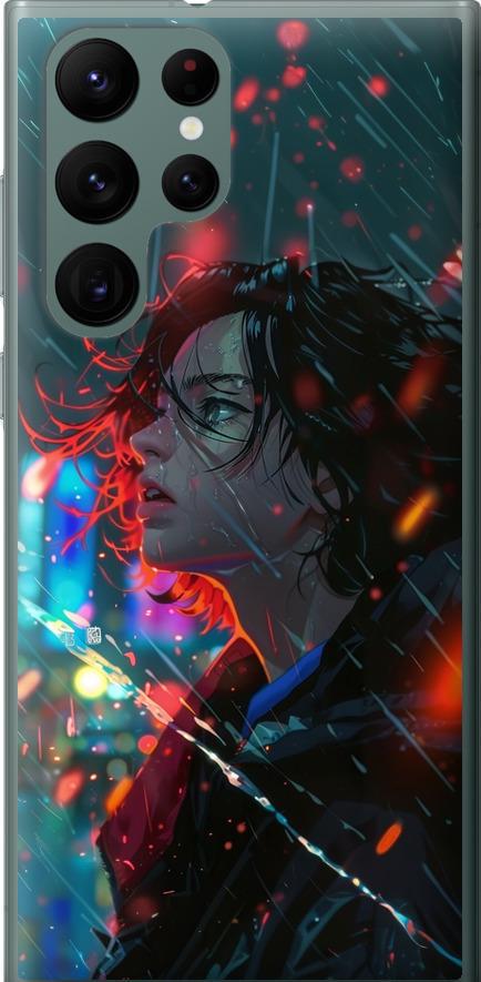 Чохол на Samsung Galaxy S22 Ultra Нічні вогні (6096u-2500-42517)