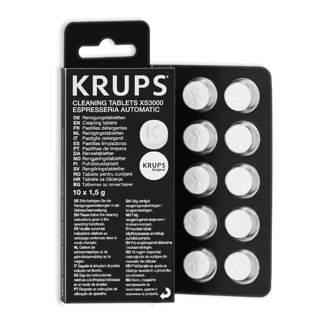 Krups Таблетки для очистки от кофейных масел для к/м Krups XS3000