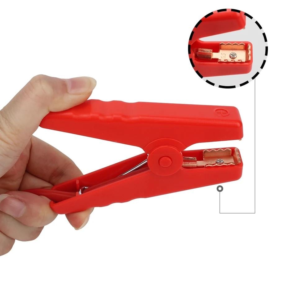 Стартовые провода автомобиля для пускового устройства Jump starter клещи с разъемом EC5 (2028837162) - фото 4