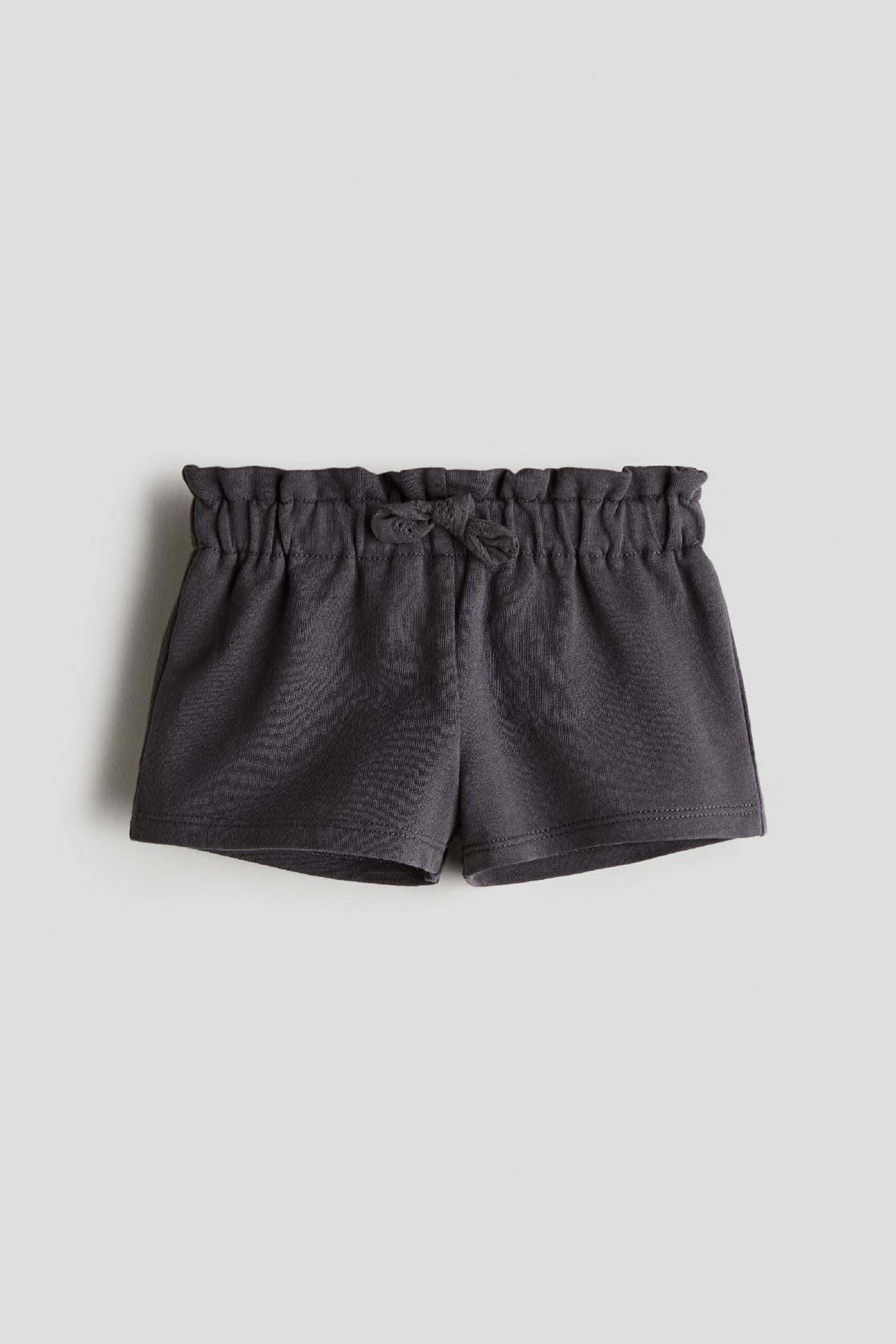 Шорты H&M 1237073 80 см Графитовый Шорты H&M 1237073 80 см Графитовый