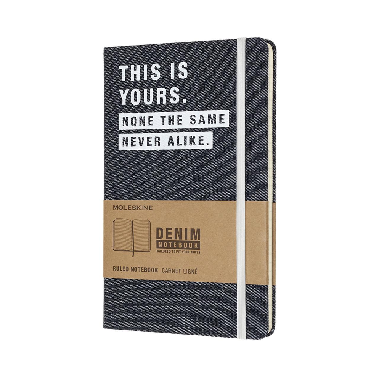 Блокнот Moleskine Limited Denim средний 13х21 см 240 страниц линейка This Is Yours (8058341710722)