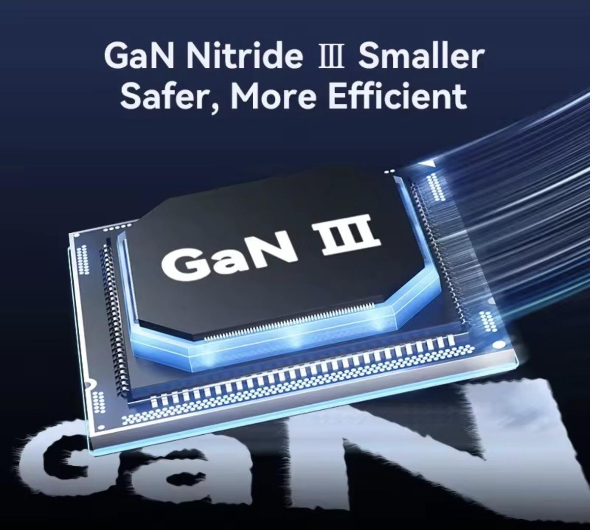 Зарядное устройство сетевое Vention GaN III PD 65W 2xType-C/1xUSB (30633832) - фото 4