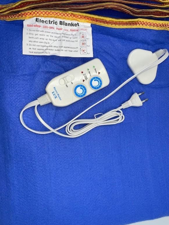 Простирадло електричне 120х155 см 2 режими підігріву Синій (2104618726) - фото 11 Простирадло електричне 120х155 см 2 режими підігріву Синій (2104618726) - фото 11