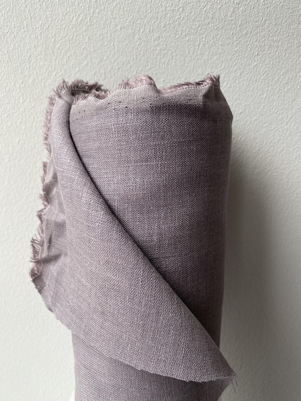 Ткань LINEN PLUS 100% лен 150 см 820 Серый Ткань LINEN PLUS 100% лен 150 см 820 Серый