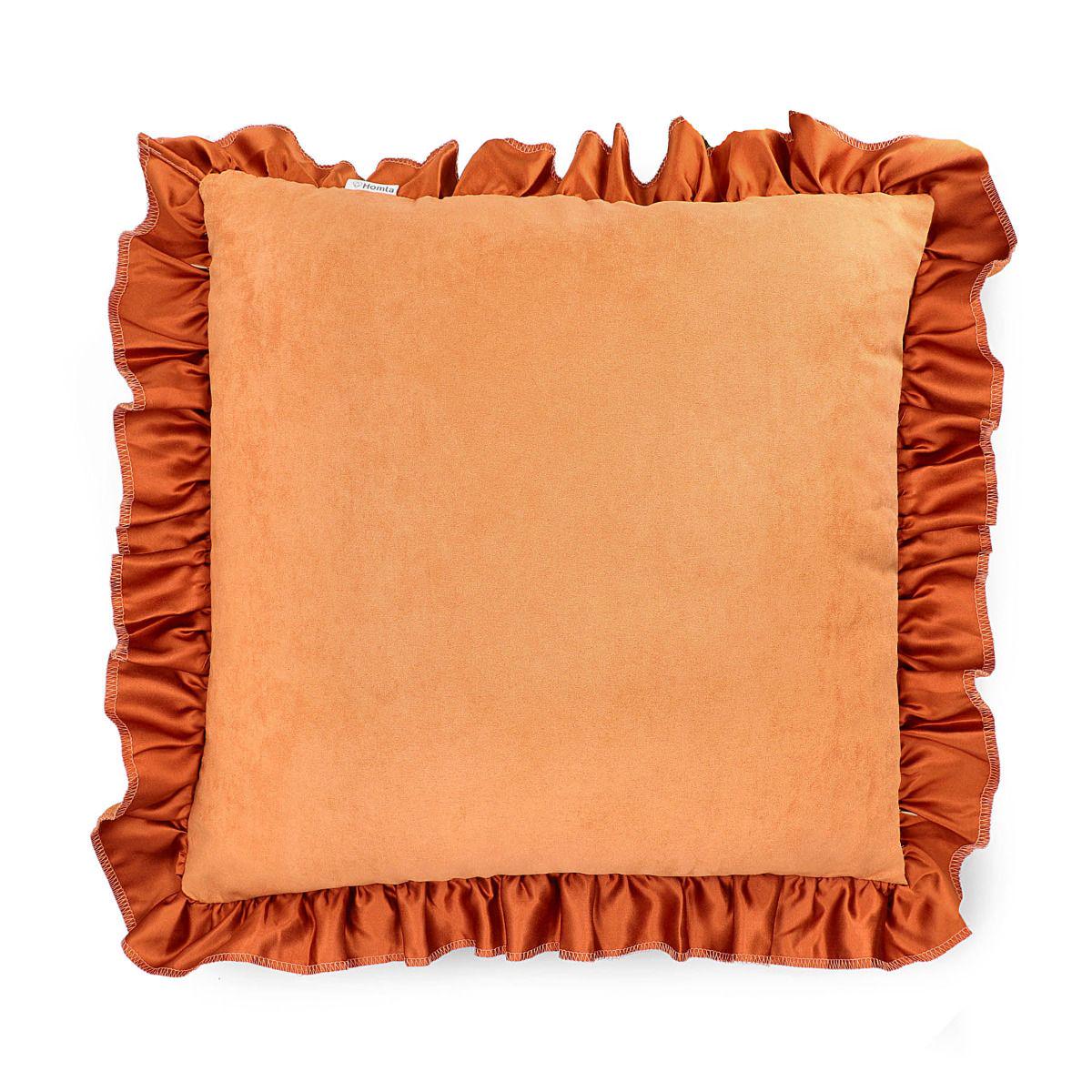Наволочка декоративная Homla ESPA 45х45 см Оранжевый (200761) Наволочка декоративная Homla ESPA 45х45 см Оранжевый (200761)